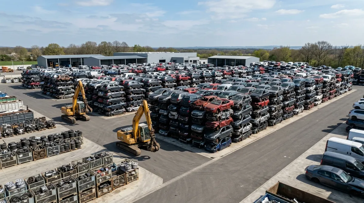 Centre agréé de recyclage de véhicules hors d'usage organisé