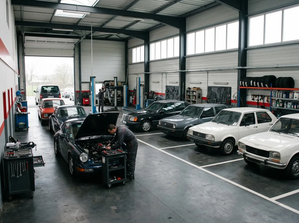 Lecture des conditions d'un contrat d'assurance de garage automobile